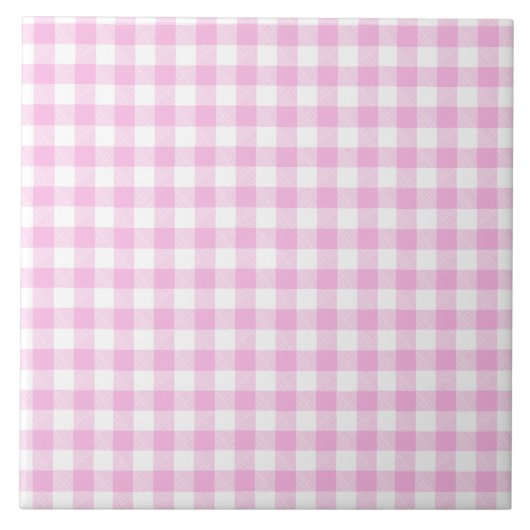 Cuisine de campagne rose à carreaux (Devant)