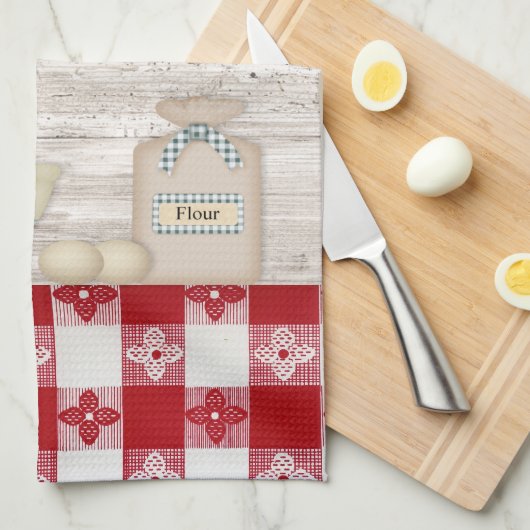 Cuisine de campagne Serviette de cuisine (Quart Plié)