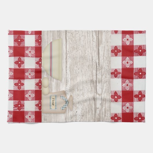 Cuisine de campagne Serviette de cuisine (Horizontal)