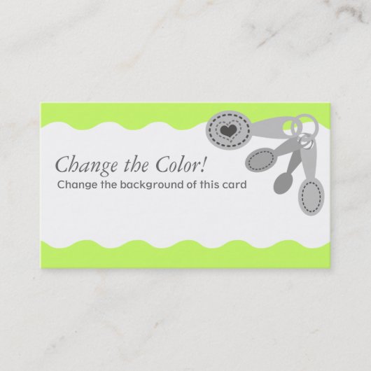 Cuisine de coeur de doseurs faisant des cartes de (Devant)