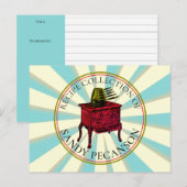 cuisine de cuisinière vintage carte de recette per (Devant / Derrière)