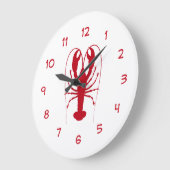 Cuisine de fruits de mer Horloge de homard (Angle)