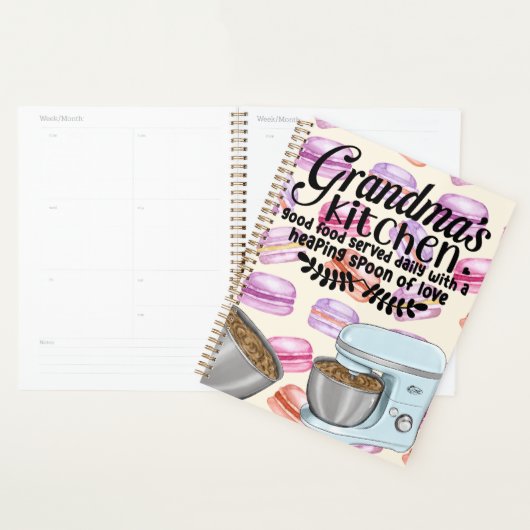 Cuisine de grand-mère Bonne nourriture servi tous  (Devant avec enveloppe)