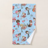 Cuisine de la Saint-Valentin (Serviette à main)