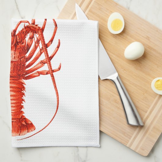 Cuisine de langouste ou serviette de thé (Quart Plié)