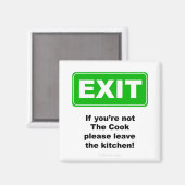 Cuisine de sortie - Aimant (Recto/Verso)