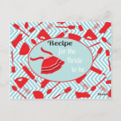 Cuisine d'inspiration rétro Cartes de recettes (Dos)