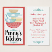 Cuisine empilée cuvettes de mélange carte-cadeau (Devant & derrière)