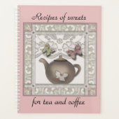 Cuisine en verre thé pot couleurs beige (Devant)