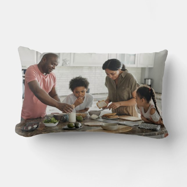 Cuisine familiale Ensemble Lumbar Coussin Design (Recto)