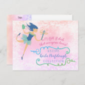 cuisine fée magie cuisine carte de recettes de cui (Devant / Derrière)