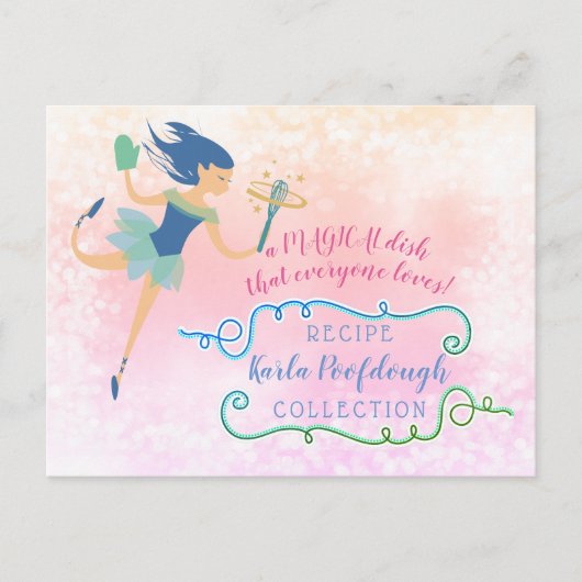 cuisine fée magie cuisine carte de recettes de cui (Devant)