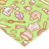 Cuisine fine nappe verte (Angle)