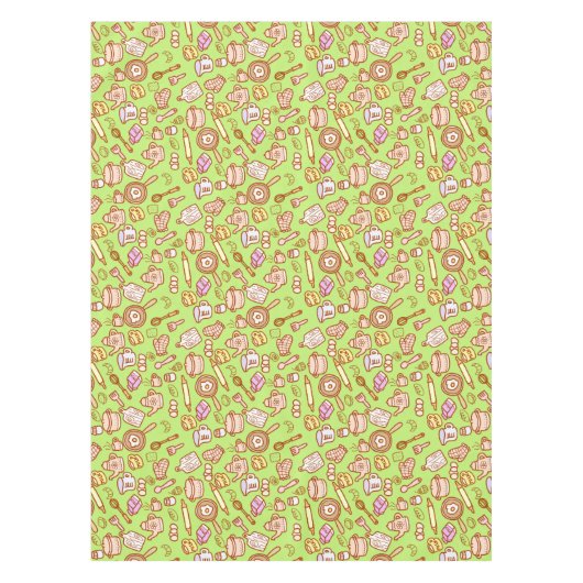 Cuisine fine nappe verte (Devant)