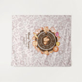 Cuisine fine Tapisserie Brown (Devant (Horizontal))