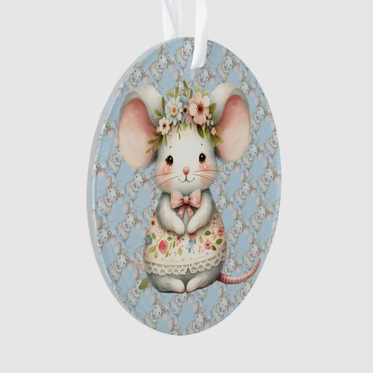 Cuisine Florale Souris Couronne Fleur (devant)