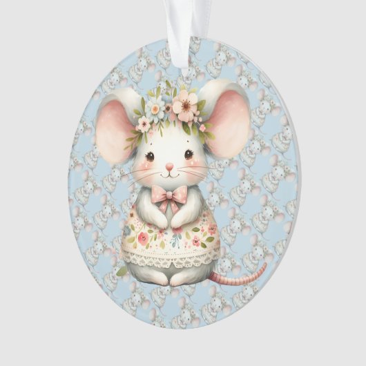 Cuisine Florale Souris Couronne Fleur (devant)