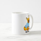 Cuisine française Bulldog Puppy Coffee Mug (Devant droit)