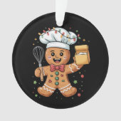 Cuisine Gingerbread Homme Baker Noël Chef Bake (devant)