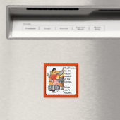 Cuisine Happy Amant Magnet Humour (In Situ (Lave-vaisselle))