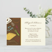 Cuisine - Invitation à la fête d'anniversaire (Debout devant)