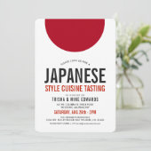 Cuisine japonaise | Invitation de parti (Debout devant)