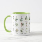 Cuisine Jardin Herbe Mugs (Gauche)