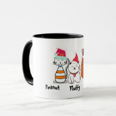 Cuisine Kitty Chat Christmas Mug (Devant gauche)