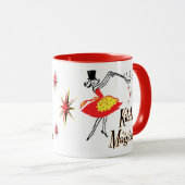 Cuisine Magicien Rétro Cuisine Art Mug (Devant droit)