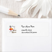 Cuisine Magicien Rétro Cuisinier Étiquette de adre (En situation)