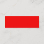 Cuisine Magicien Rétro Mini Signet Carte de visite (Dos)