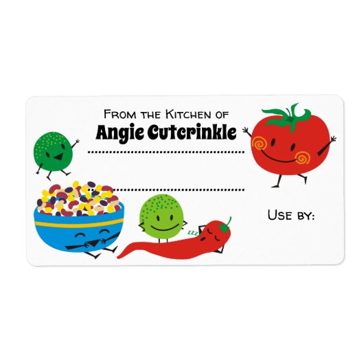 Cuisine mexicaine salsa en conserve étiquette (Devant)