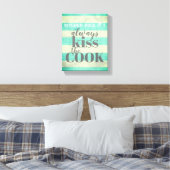 cuisine mur art humour toile typographie (Insitu(Chambre))