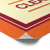 Cuisine - nom personnalisé - affiche (Coin)