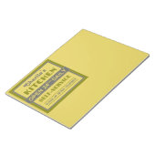 Cuisine - nom personnalisé - bloc-notes (Incliné)
