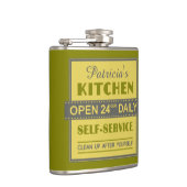 Cuisine - nom personnalisé - flacon (Droite)