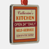 Cuisine - nom personnalisé - ornement (Droite)