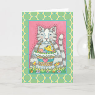 CUISINE & PANIER DE PÂQUES, CARTE DE SALUTAGE CAT