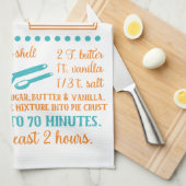 Cuisine, Pecan Pie Recette Serviette de cuisine (Quart Plié)