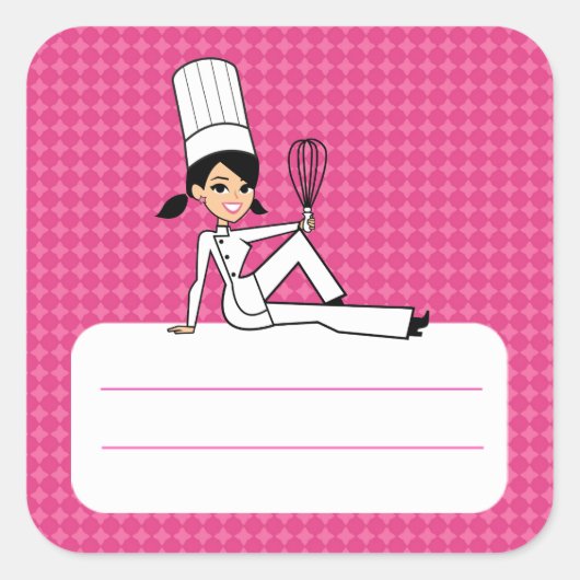 Cuisine personnalisée Étiquette alimentaire (Devant)