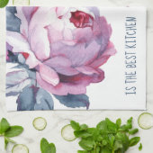 Cuisine personnalisée serviette florale cadeau de (Plié)