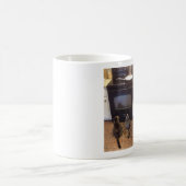Cuisine pour chats 11 oz classique Mug blanc (Centre)