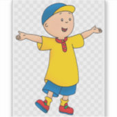 Cuisine pour enfants Caillou, Autocollant pour enf (Devant)