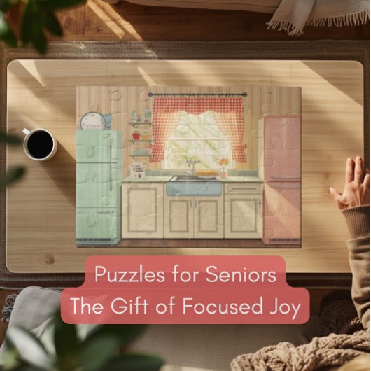 Cuisine Rétro des Années 50 Puzzle Démence Nostalg