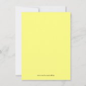 Cuisine rose mignonne Gadget nuptiale invitation d (Dos)