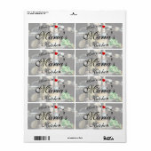 Cuisine rustique Cuisine Étiquette (Feuille entière)