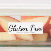 Cuisine sans gluten Étiquettes | Feuilles de Étiqu (Apposé)