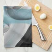 Cuisine Serviette Abstraite Trend Home Décor Bleu (Quart Plié)