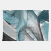 Cuisine Serviette Abstraite Trend Home Décor Bleu (Horizontal)