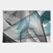 Cuisine Serviette Abstraite Trend Home Décor Bleu (Horizontal)